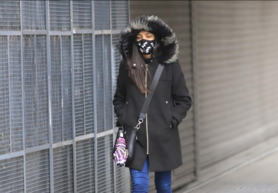 Una jornada con bajas temperaturas en la zona metropolitana de Buenos Aires