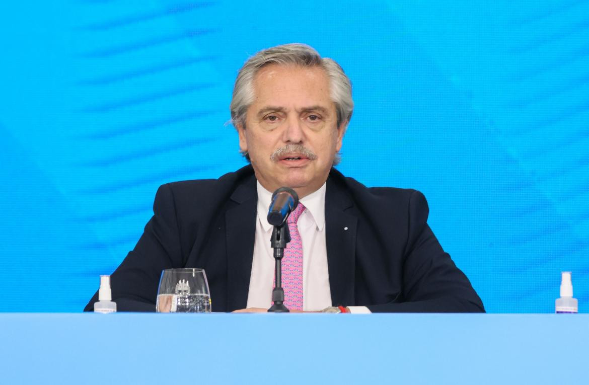 Alberto Fernández, Presidente, foto NA