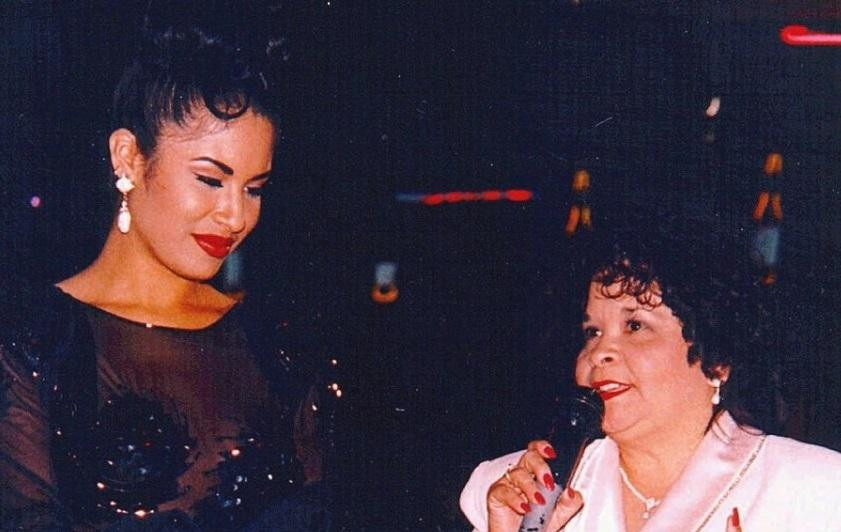 Selena junto a Yolanda, la mujer que la asesinó
