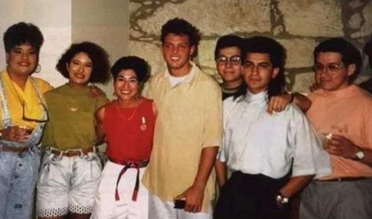 Selena junto a Luis Miguel
