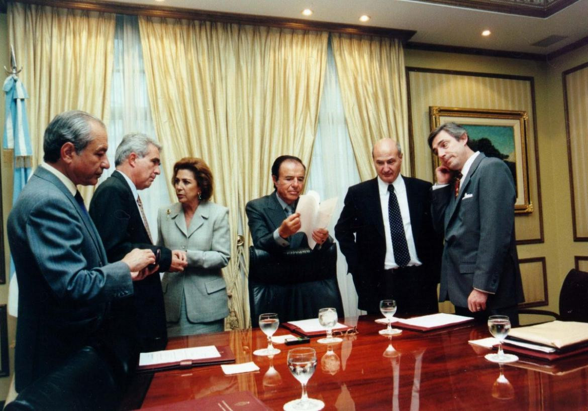 Gabinete de Carlos Saúl Menem