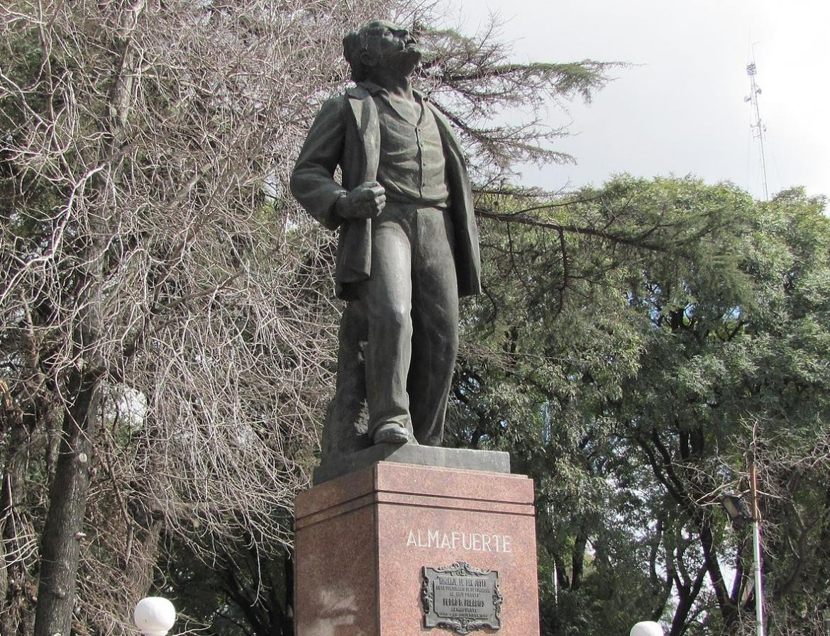 Pedro Bonifacio Palacios, monumento, poeta