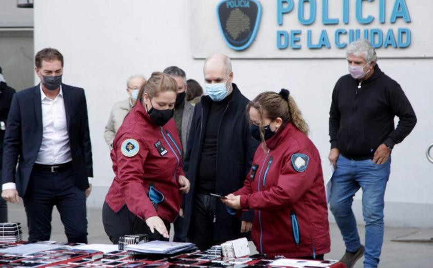 Gobierno de la Ciudad, secuestro de celulares robados, NA