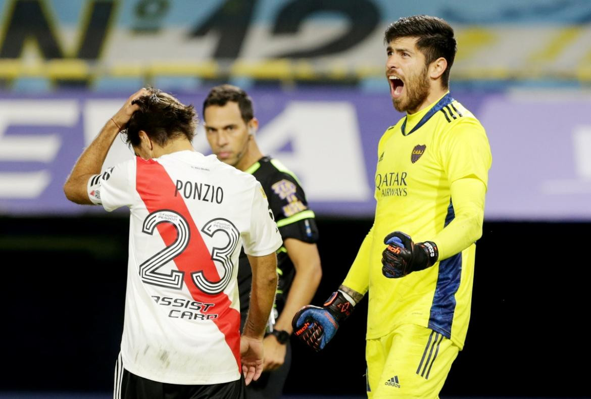 Leonardo Ponzio, River Plate, Superclásico. Reuters.