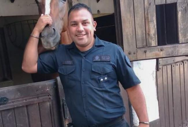 El policía de la Ciudad Juan Pablo Roldán, asesinado por el paciente psiquiátrico Rodrigo Roza