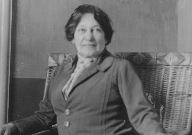 Lola Mora en Salta durante la década del 30