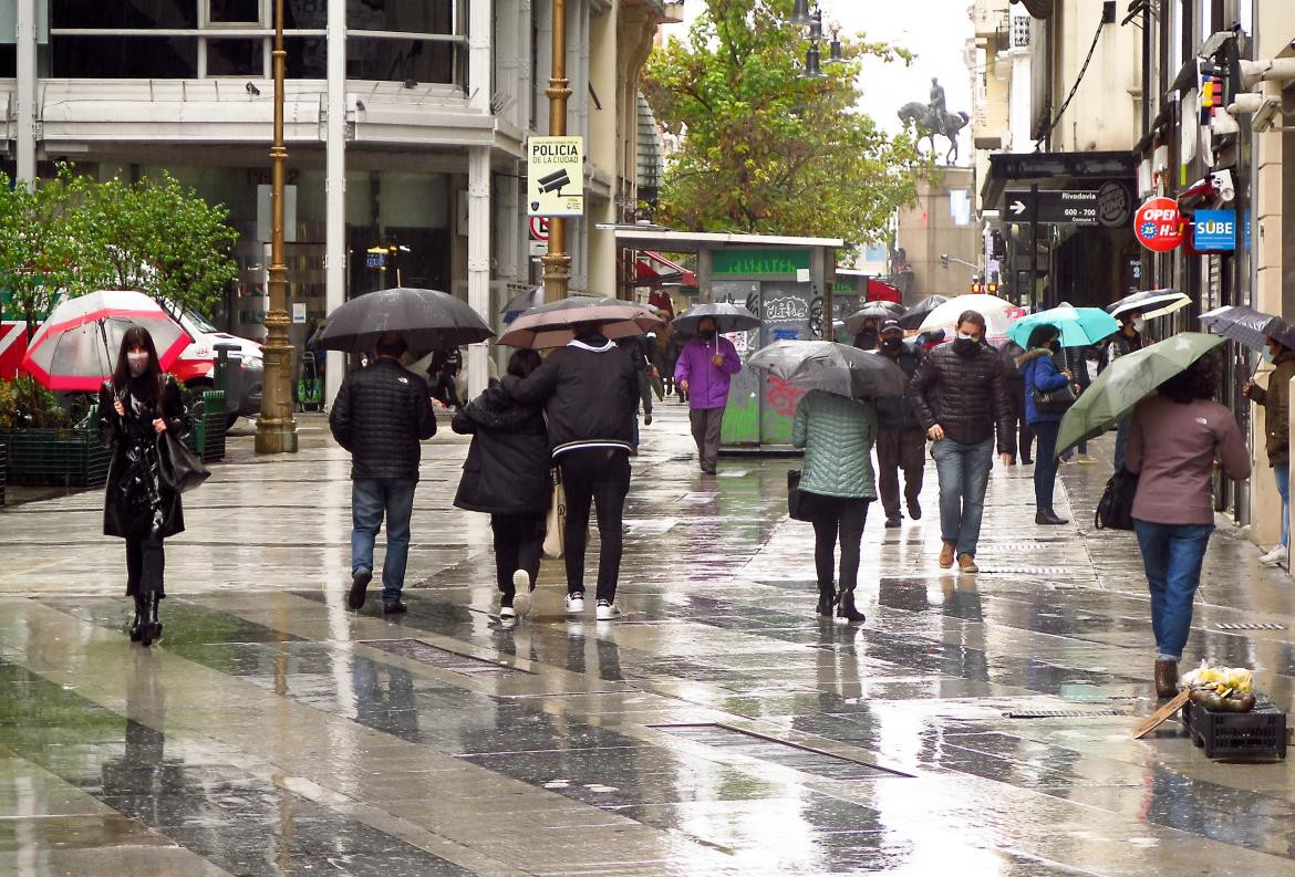 Día de lluvia en la Ciudad de Buenos Aires, NA