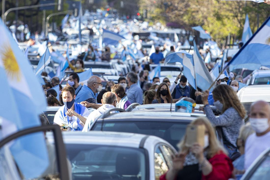 Banderazo, reclamos, protestas, manifestación, NA