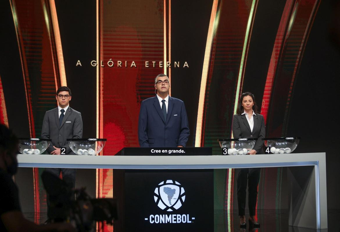 Sorteo Copa Libertadores 2021, agencia NA.