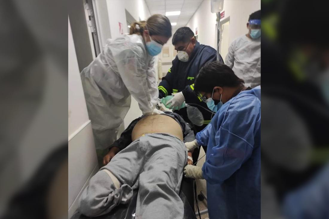 Hombre murió por Covid-19 en Chaco tras ser atendido en pasillo de hospital
