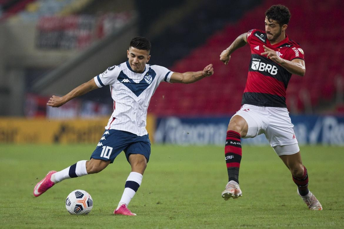 Velez Sarsfield vs Flamengo, Copa Libertadores. NA.