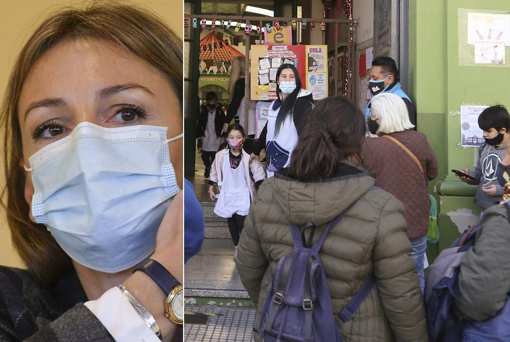 Soledad Acuña, clases presenciales, CABA, Coronavirus en Argentina, NA