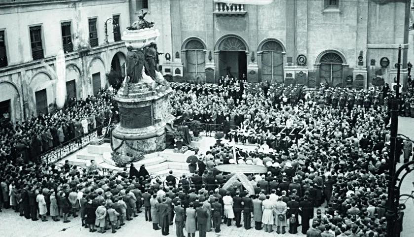 Inauguración del mausoleo de Manuel Belgrano