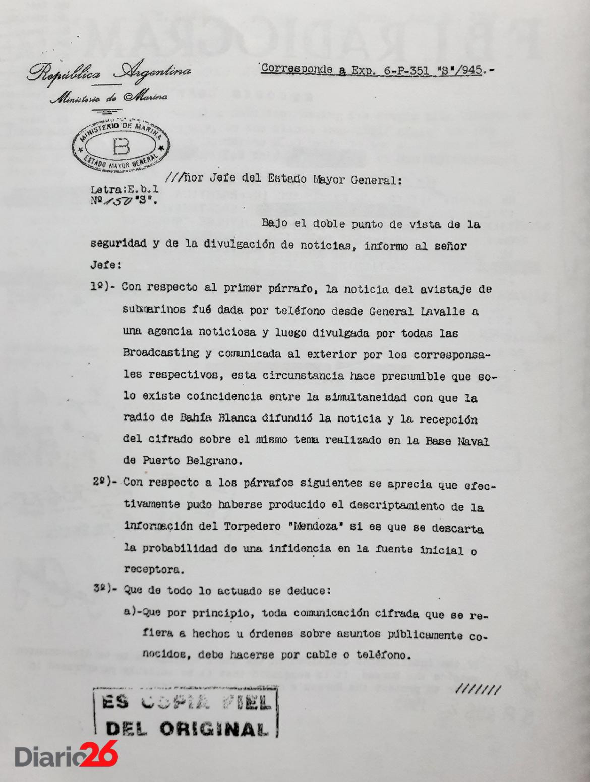 Submarinos nazis en la Argentina - 2 de agosto de 1945