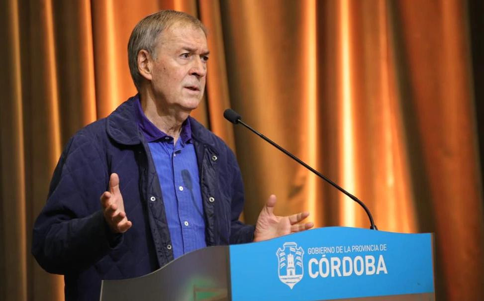 Juan Schiaretti, gobernador de Córdoba, NA