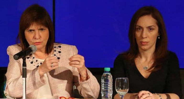 Patricia Bullrich y María Eugenia Vidal