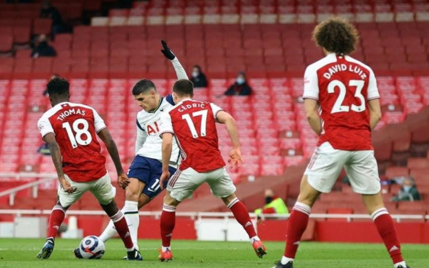 Erik Lamela vs Arsenal, Premier League, NA