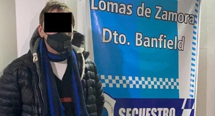 Médico falso detenido, Foto: Policía Lomas de Zamora