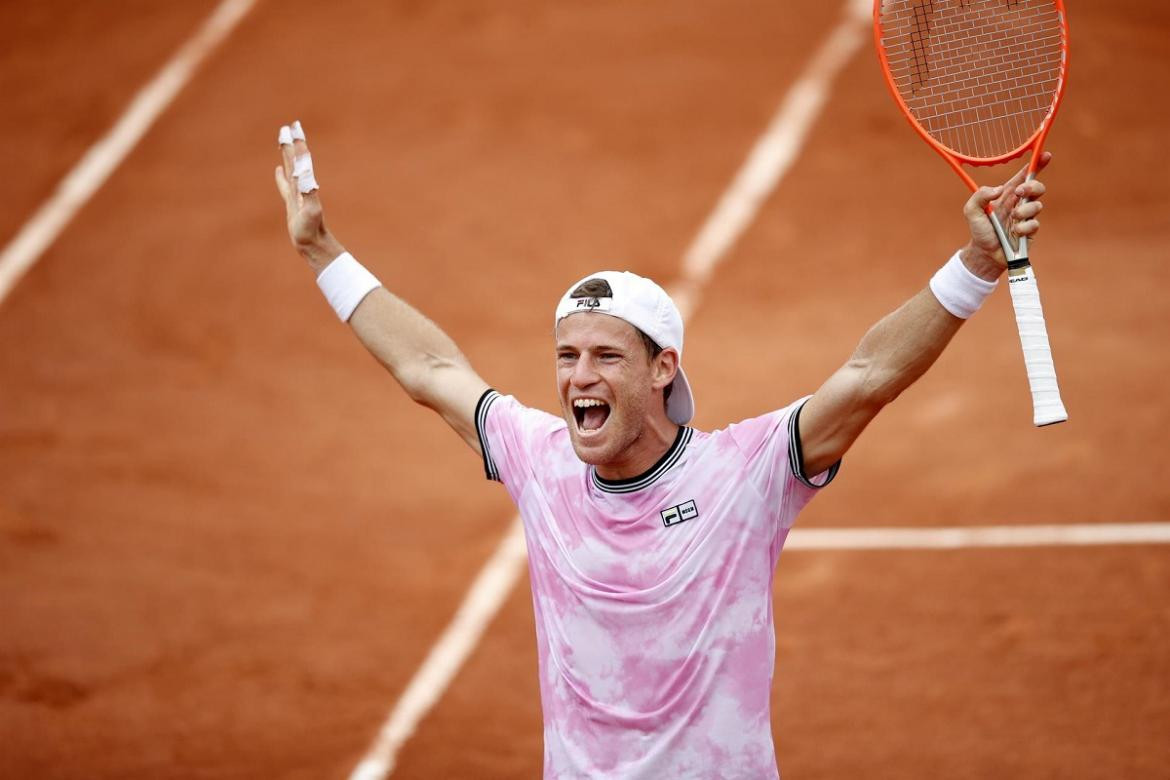 Diego Schwartzman, Roland Garros. EFE.