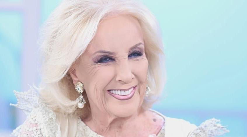 Mirtha Legrand, conductora, NA