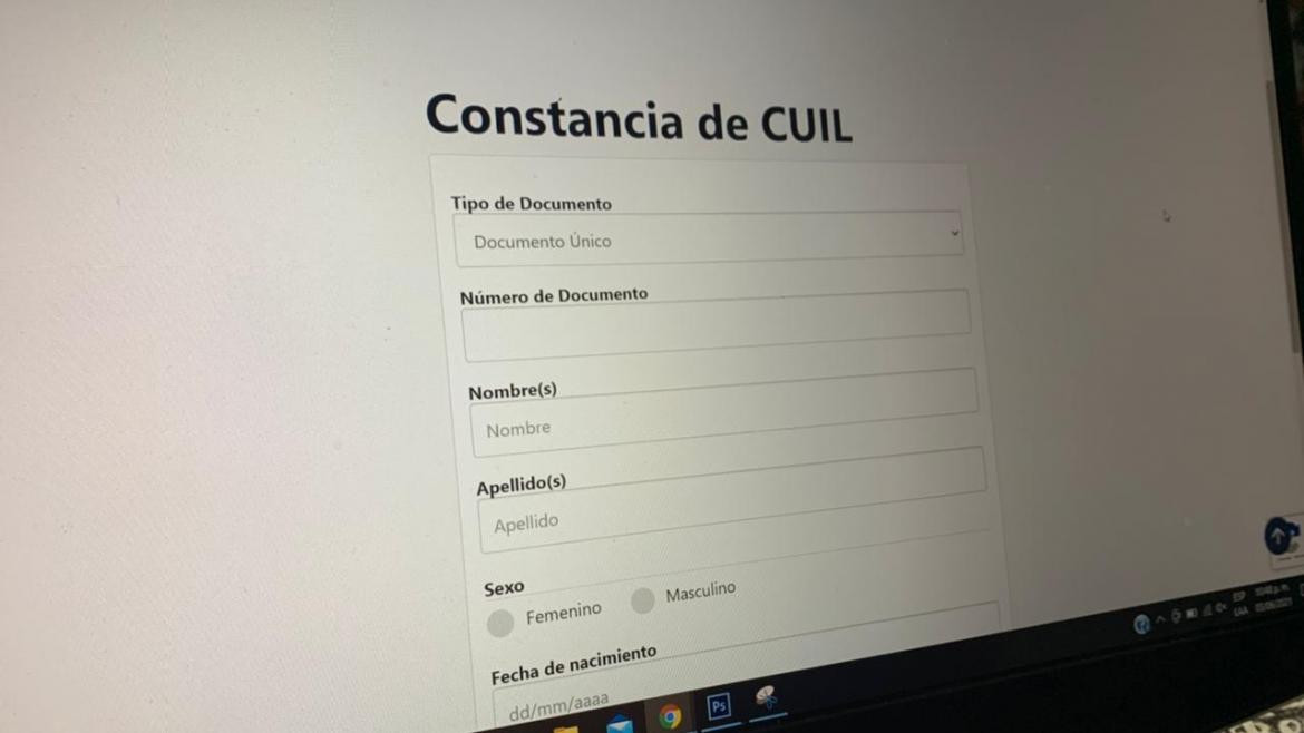 Constancia de CUIL