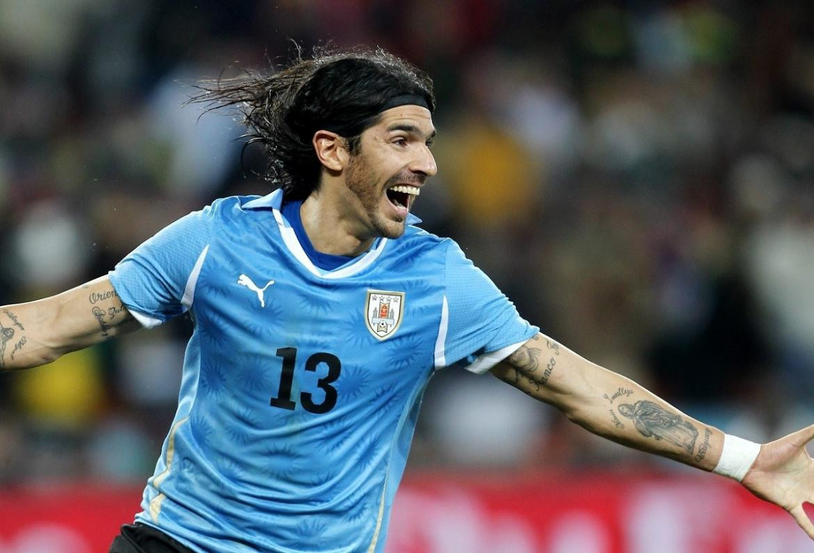 Sebastian Abreu, futbolista uruguayo.