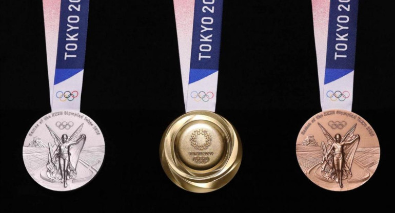 Medallas de los Juegos Olimpicos Tokio 2020