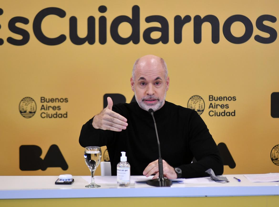 Horacio Rodríguez Larreta, anuncia las medidas adoptadas en la ciudad ante la pandemia de Covid	