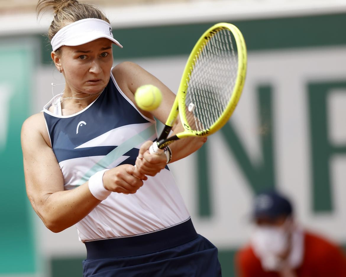 Barbora Krejcikova en Roland Garros, AGENCIA EFE