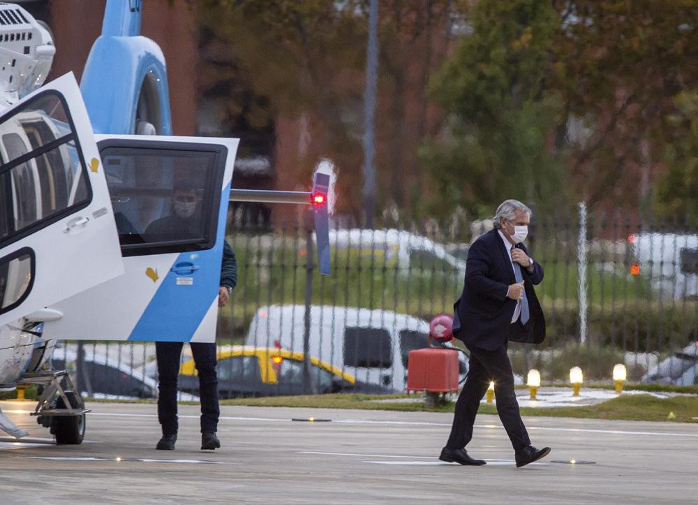 Alberto Fernández, presidente de Argentina, NA