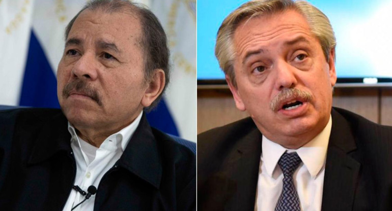 Daniel Ortega y Alberto Fernández