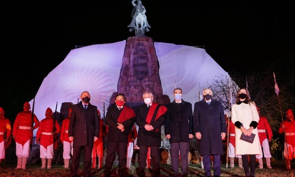 Acto en conmemoración del fallecimiento de Güemes