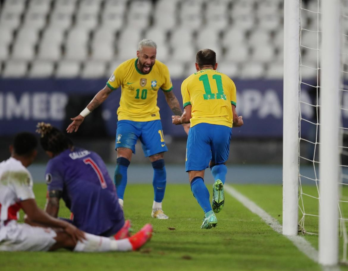 Neymar, selección de Brasil, Copa América, Reuters