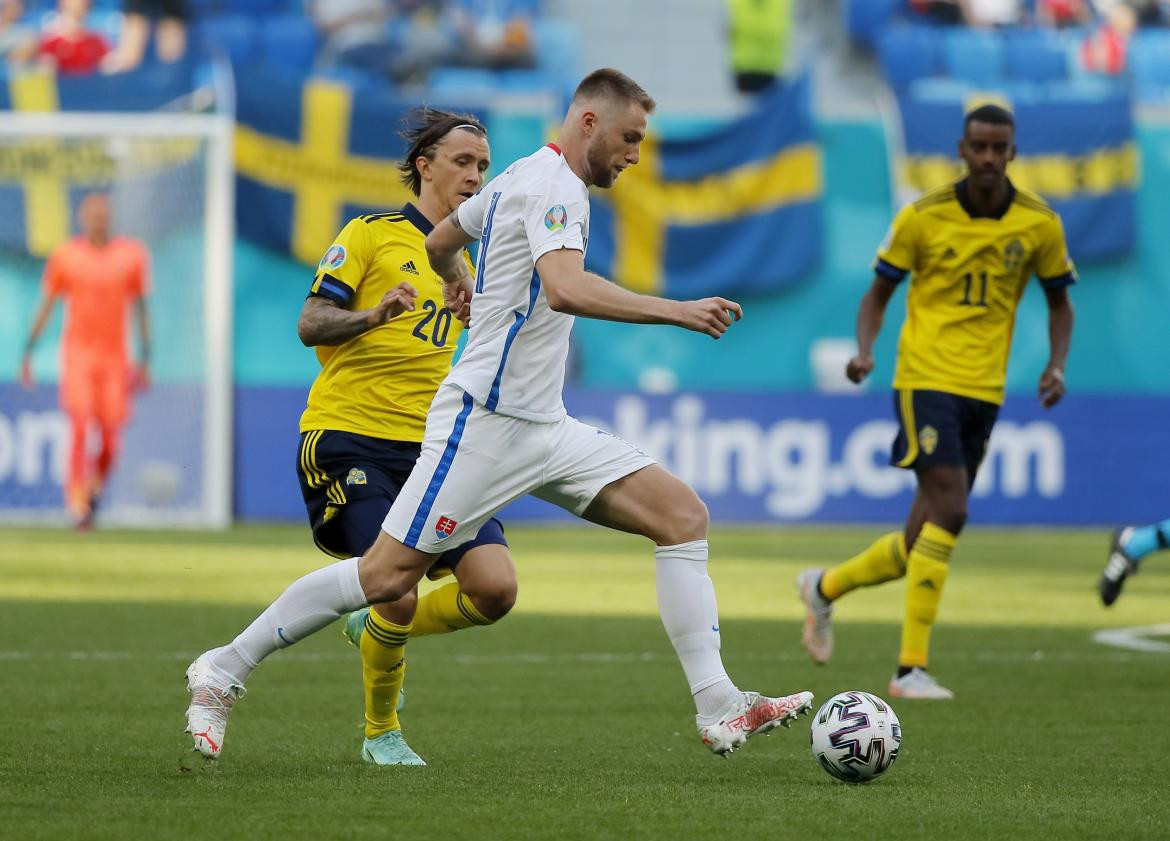 Eurocopa, Suecia vs. Eslovaquia, REUTERS