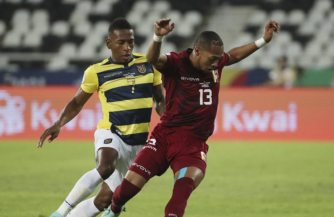 Ecuador vs. Venezuela, Copa América 2021, fútbol, Reuters	