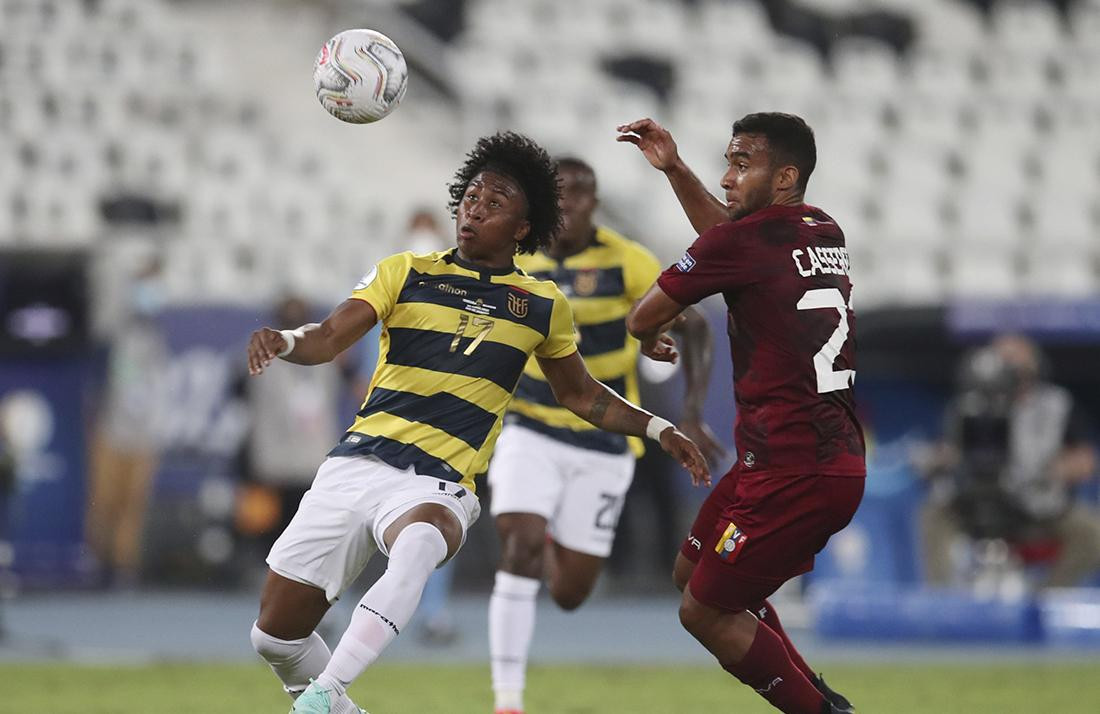 Ecuador vs. Venezuela, Copa América 2021, fútbol, Reuters	