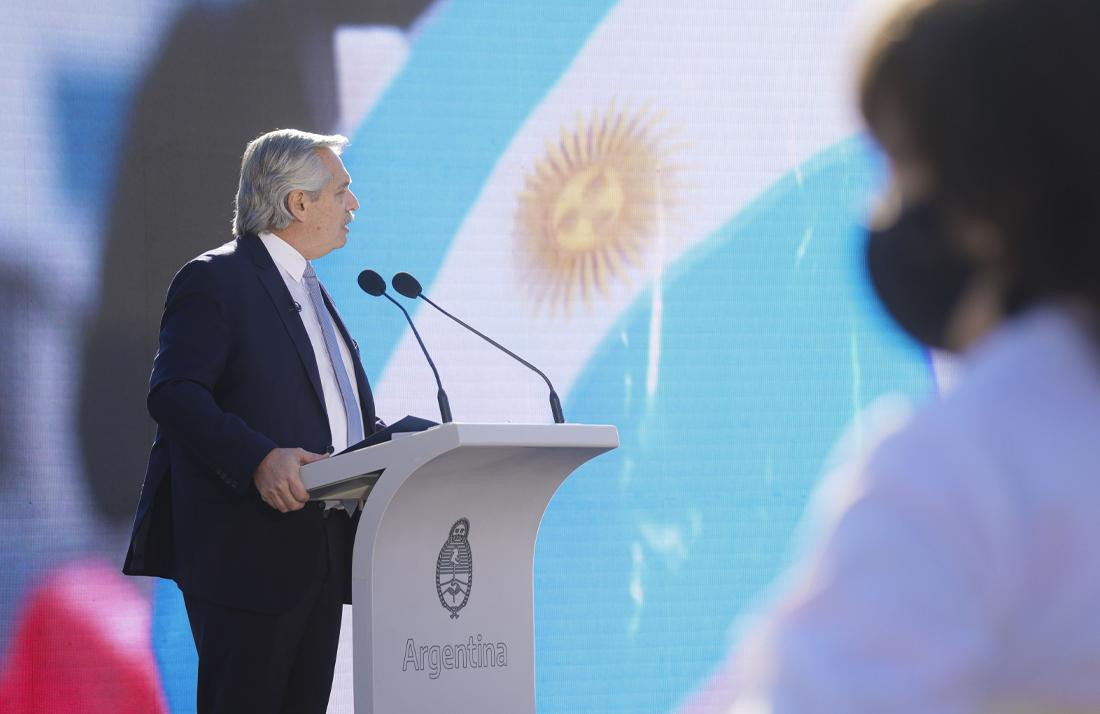 Alberto Fernández, presidente de Argentina, discurso, NA