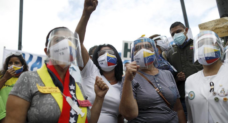 Protestas en Venezuela, marchas, reclamos, foto Reuters