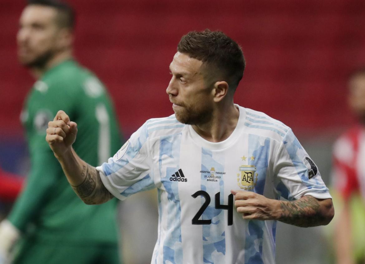 Alejandro "Papu" Gómez, Argentina vs Paraguay, Copa América, Reuters