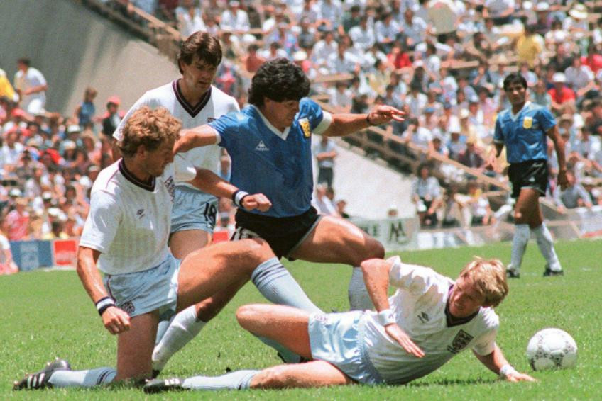 Diego Maradona, gol a los ingleses, NA