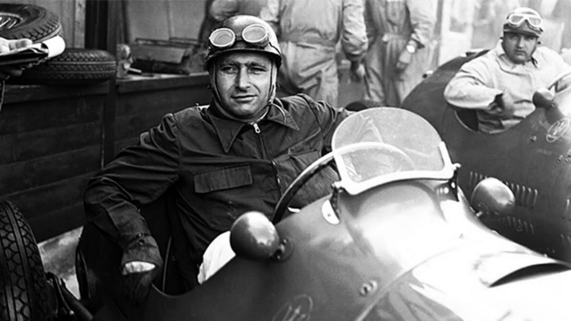 Juan Manuel Fangio, automovilista