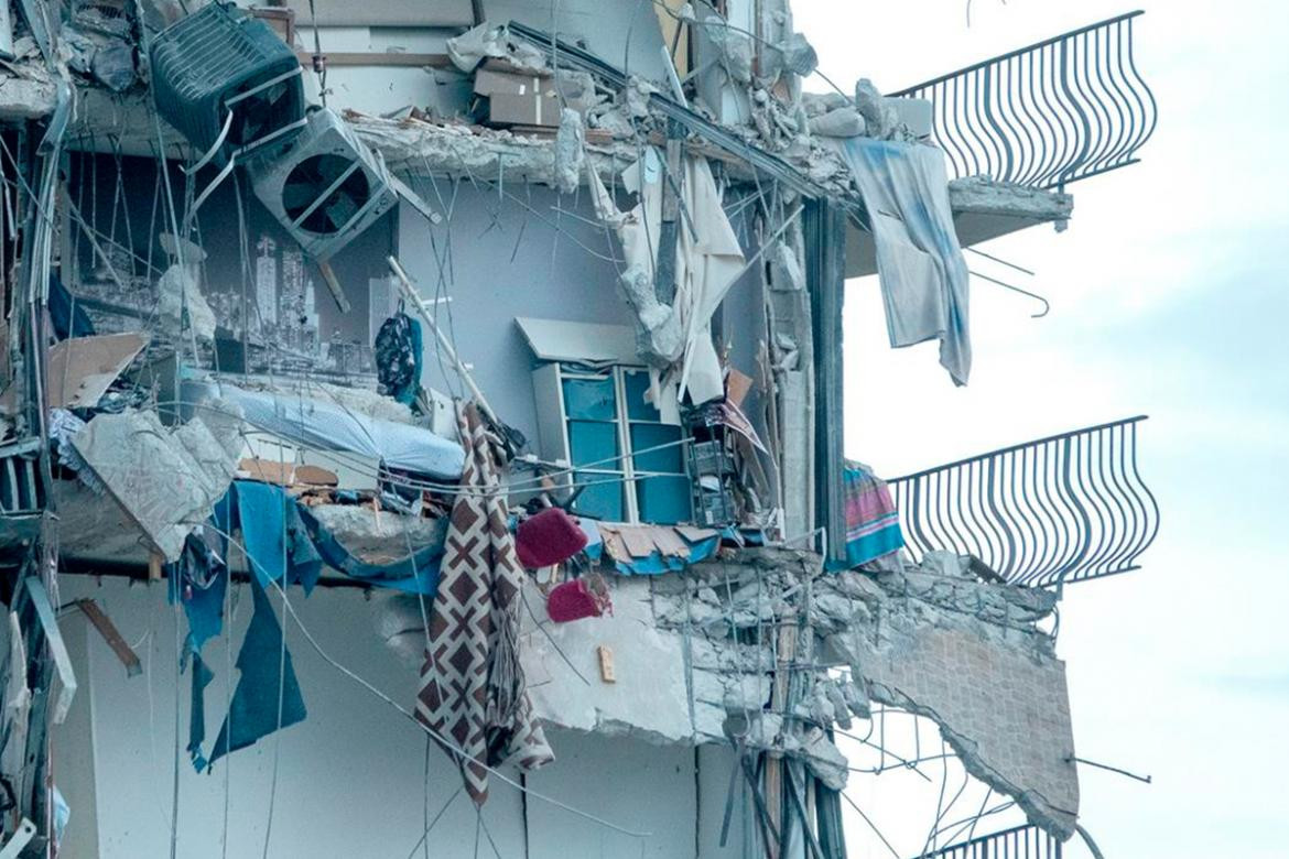 Derrumbe de un edificio en Miami, EFE