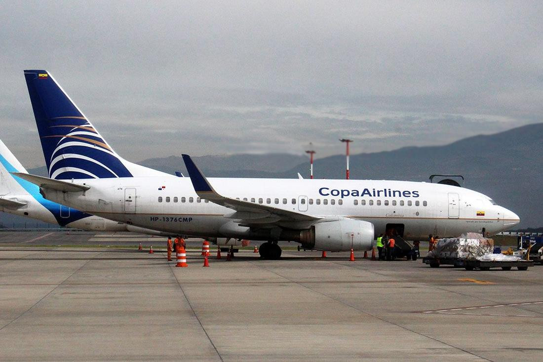 Avión de Copa Airlines