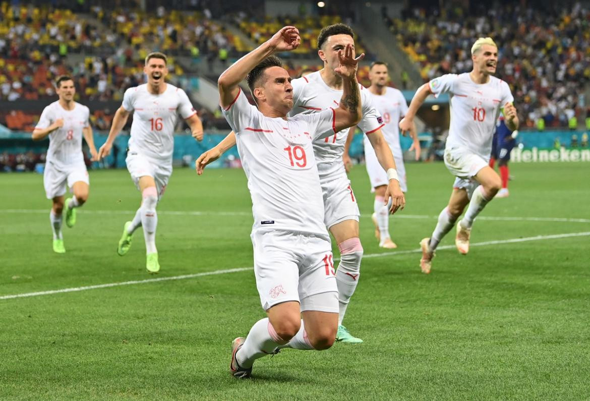 Selección de Suiza, Eurocopa. Reuters