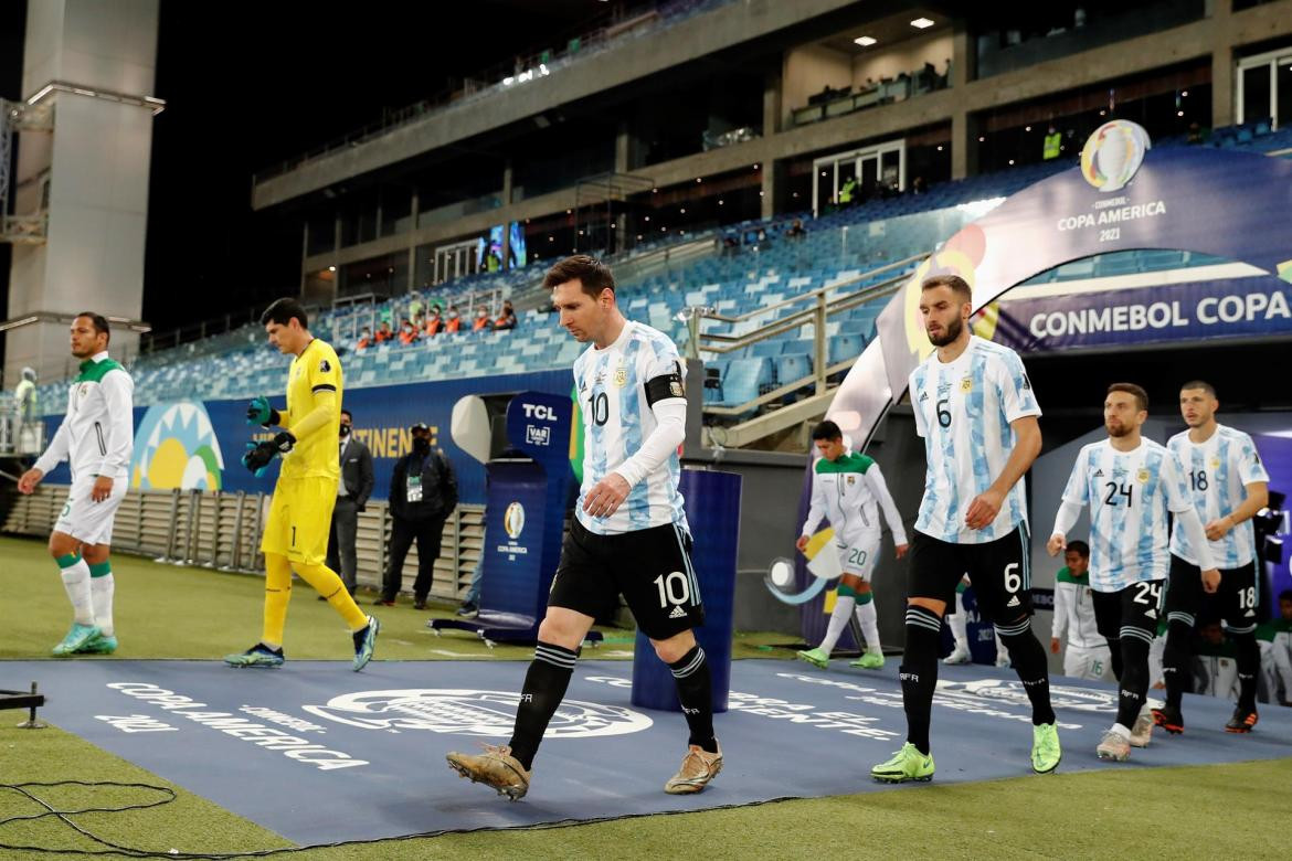 Lionel Messi, Argentina vs Bolivia, Reuters