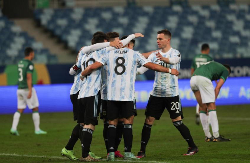 Selección Argentina, Copa América, Reuters