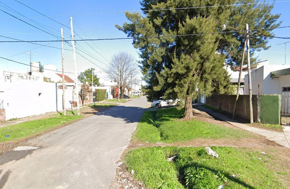 Lugar donde ocurrió el incendio en La Plata, Google Maps