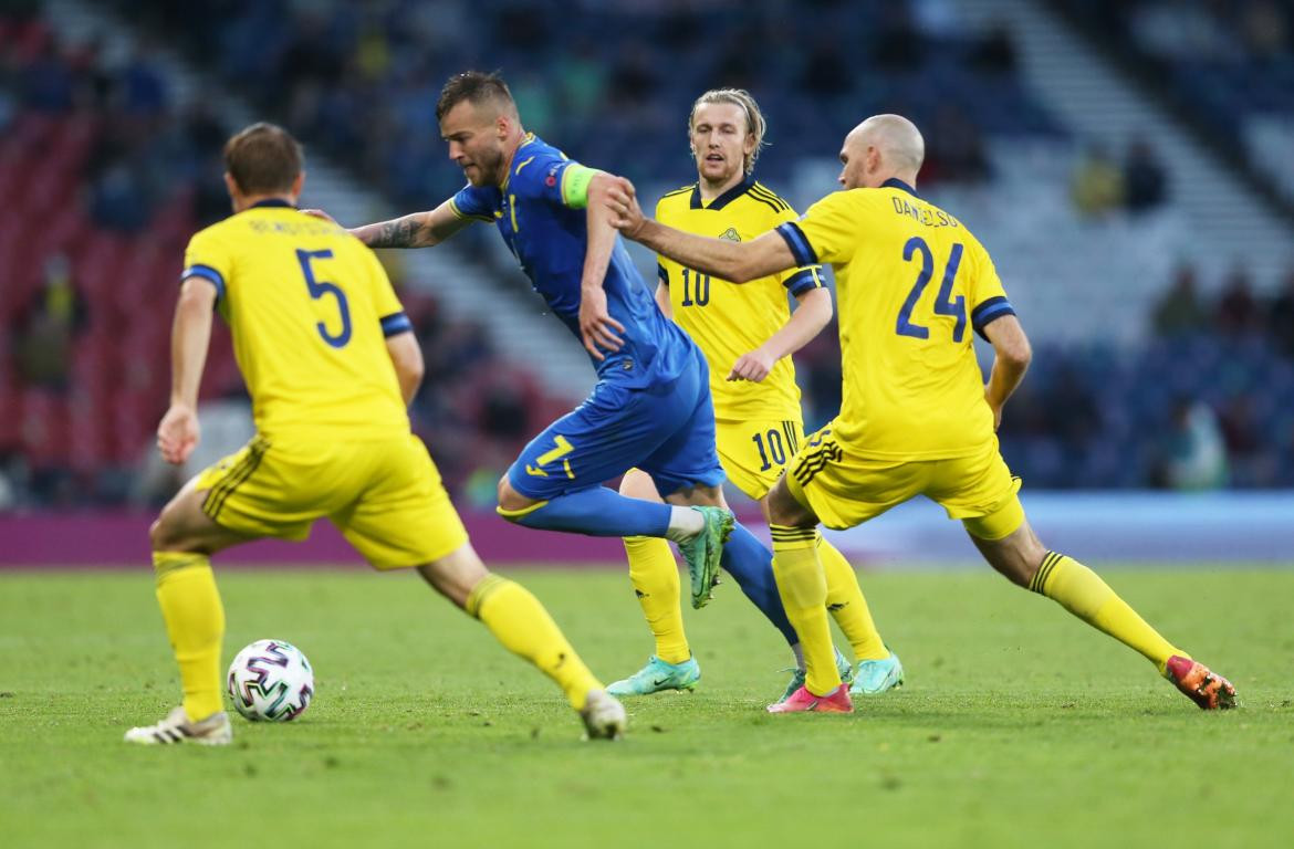 Eurocopa, Ucrania vs. Suecia, REUTERS