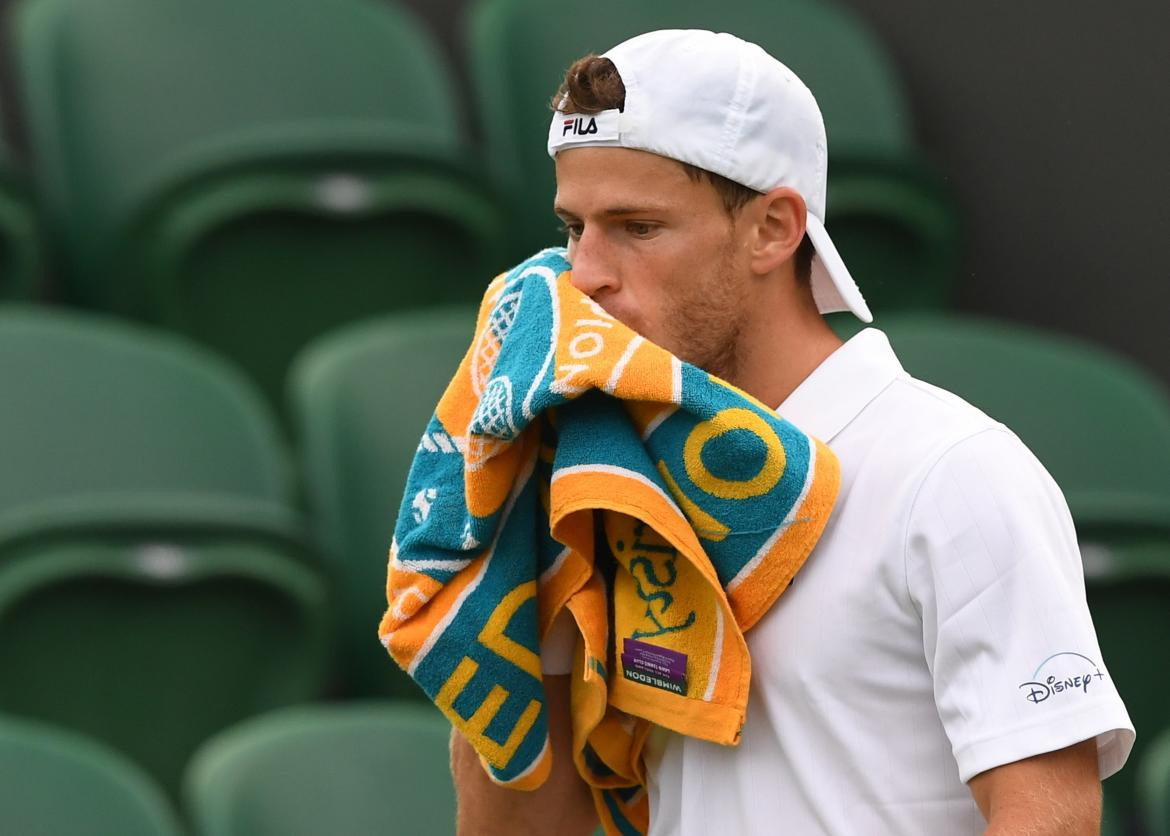 Derrota de Diego Schwartzman en Wimbledon, AGENCIA EFE