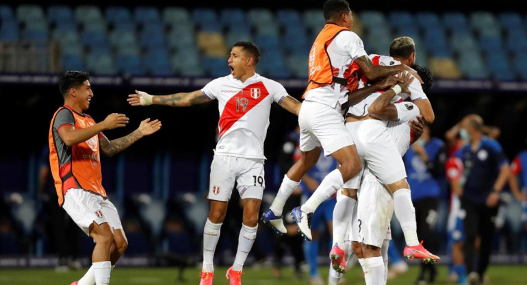 Perú vs Paraguay, Copa América, EFE
